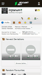 Mobile Screenshot of mjranum.deviantart.com