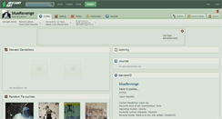 Desktop Screenshot of bluerevenge.deviantart.com