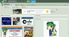 Desktop Screenshot of animeicon.deviantart.com