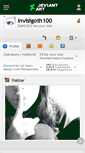 Mobile Screenshot of invisigoth100.deviantart.com