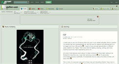 Desktop Screenshot of graften-usen.deviantart.com
