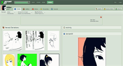 Desktop Screenshot of misw.deviantart.com