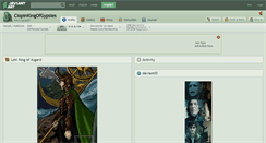 Desktop Screenshot of clopinkingofgypsies.deviantart.com