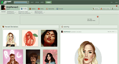 Desktop Screenshot of onlypornox3.deviantart.com