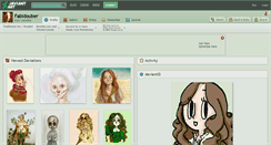 Desktop Screenshot of fabidouber.deviantart.com