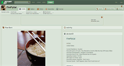 Desktop Screenshot of fireflygal.deviantart.com
