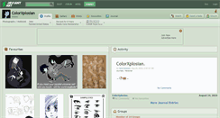 Desktop Screenshot of colorxplosian.deviantart.com