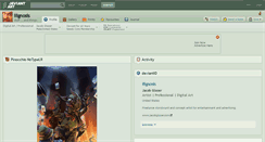 Desktop Screenshot of illgnosis.deviantart.com