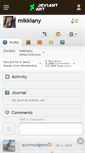 Mobile Screenshot of mikkiany.deviantart.com