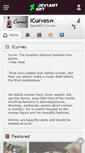 Mobile Screenshot of icurves.deviantart.com