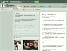 Tablet Screenshot of icurves.deviantart.com