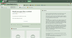 Desktop Screenshot of expandingcomics.deviantart.com