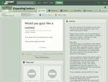 Tablet Screenshot of expandingcomics.deviantart.com
