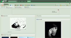 Desktop Screenshot of kittokira.deviantart.com