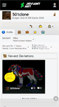 Mobile Screenshot of 501clone.deviantart.com