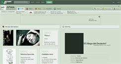 Desktop Screenshot of jlflores.deviantart.com