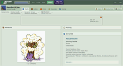 Desktop Screenshot of macabrescion.deviantart.com