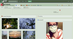 Desktop Screenshot of grrrlxboom.deviantart.com