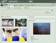 Tablet Screenshot of da-mi.deviantart.com