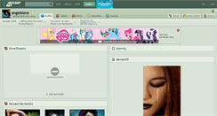 Desktop Screenshot of angelslave.deviantart.com