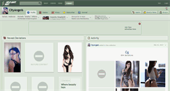 Desktop Screenshot of cityangel6.deviantart.com