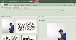 Desktop Screenshot of heazy.deviantart.com