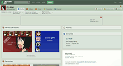 Desktop Screenshot of dj-xter.deviantart.com
