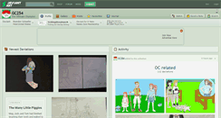 Desktop Screenshot of gc254.deviantart.com