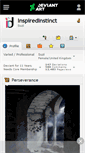 Mobile Screenshot of inspiredinstinct.deviantart.com