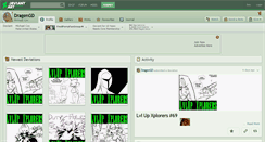 Desktop Screenshot of dragengd.deviantart.com