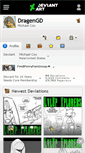 Mobile Screenshot of dragengd.deviantart.com