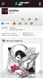 Mobile Screenshot of ceramo.deviantart.com