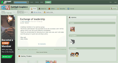 Desktop Screenshot of gumball-couples.deviantart.com