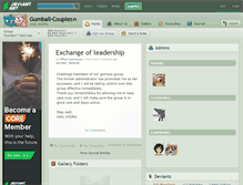 Tablet Screenshot of gumball-couples.deviantart.com