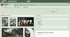 Desktop Screenshot of maris-91.deviantart.com