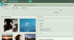 Desktop Screenshot of laifan.deviantart.com