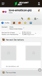 Mobile Screenshot of love-emoticon-plz.deviantart.com