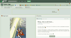 Desktop Screenshot of master-vega.deviantart.com