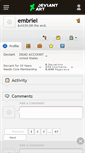 Mobile Screenshot of embriel.deviantart.com