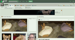 Desktop Screenshot of cas666.deviantart.com