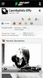 Mobile Screenshot of cannibalistic-effy.deviantart.com