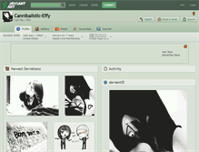 Tablet Screenshot of cannibalistic-effy.deviantart.com