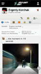 Mobile Screenshot of evgeniy-korchak.deviantart.com