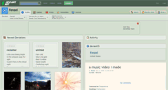 Desktop Screenshot of fenzel.deviantart.com