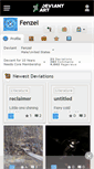 Mobile Screenshot of fenzel.deviantart.com