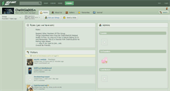 Desktop Screenshot of chellxglados.deviantart.com