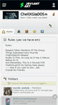 Mobile Screenshot of chellxglados.deviantart.com