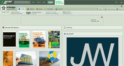 Desktop Screenshot of mrbadger.deviantart.com