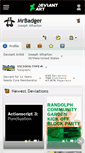 Mobile Screenshot of mrbadger.deviantart.com
