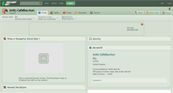 Desktop Screenshot of antic-cafebou-kun.deviantart.com